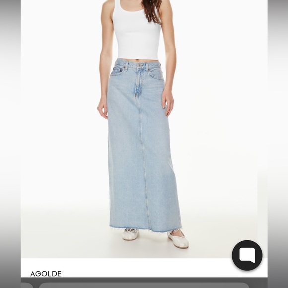 AGOLDE HILLA SKIRT - Picture 1 of 5